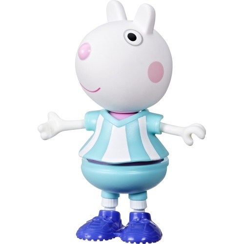 Hasbro Peppa Pig Suzy Sheep-up Figure With 6 Easy-on Fashion Accessories, 6-inch Doll, Preschool Toys for Girls and Boys 3 and U