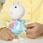 Hasbro Peppa Pig Suzy Sheep-up Figure With 6 Easy-on Fashion Accessories, 6-inch Doll, Preschool Toys for Girls and Boys 3 and U