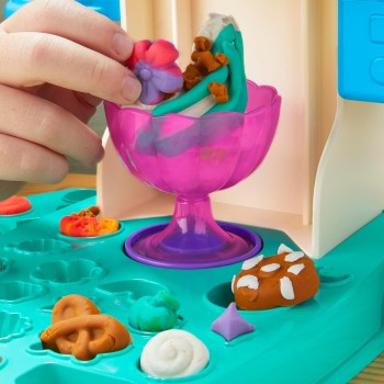Hasbro Play-Doh Pd rainbow swirl ice cream playset G0028 098358
