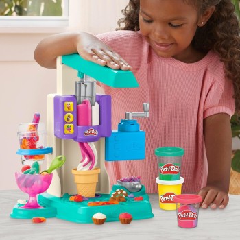 Hasbro Play-Doh Pd rainbow swirl ice cream playset G0028 098358