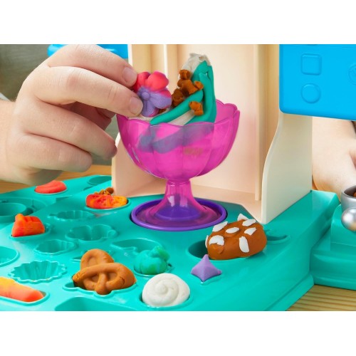 Hasbro Play-Doh Λαμπάδα Pd rainbow swirl ice cream playset G0028 098358