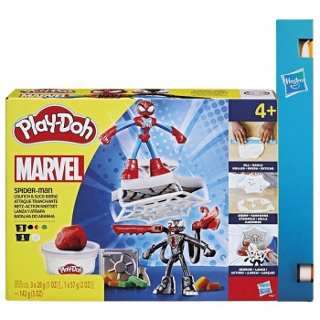 Hasbro Play-Doh Pd spiderman launch and slice battle F9827 099656
