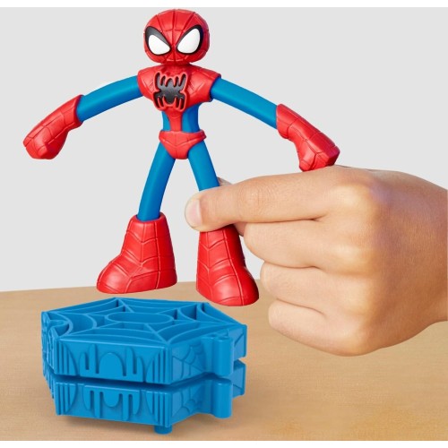 Hasbro Play-Doh Λαμπάδα Pd Spiderman Launch And Slice Battle  Με 2 Φιγούρες Δράσης F9827 099656