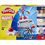 Hasbro Play-Doh Λαμπάδα Pd Spiderman Launch And Slice Battle  Με 2 Φιγούρες Δράσης F9827 099656