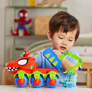 Hasbro Λαμπάδα Spidey and his amazing friends dino webs team vehicle F9480 098608