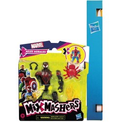 Hasbro Spiderman Spider-Man Mixmashers  Miles Morales Mix-And-Match Action Figure And Access F9205 / F9214 105538