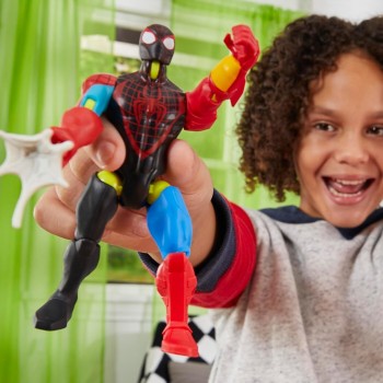 Hasbro Λαμπάδα Spiderman Spider-Man Mixmashers  Miles Morales Mix-And-Match F9205 / F9214 105538