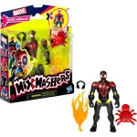 Hasbro Spiderman Spider-Man Mixmashers  Miles Morales Mix-And-Match Action Figure And Access F9205 / F9214 105538