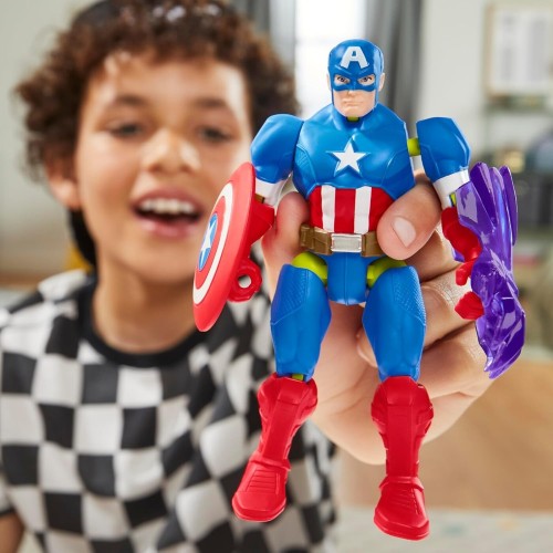 Hasbro Marvel Avengers Avn Mixmashers Captain America Basic Fig F9265 / F9267 5010996247759