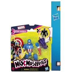 Hasbro Avn mixmashers captain america basic fig F9265 / F9267 105882