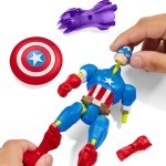 Hasbro Avn mixmashers captain america basic fig F9265 / F9267 105882