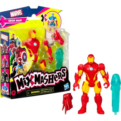 Hasbro Marvel Avengers Avn Mixmashers Iron Man Βασική Φιγούρα 12 Εκ. F9265 / F9269 5010996247742