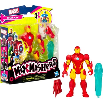Hasbro Marvel Avengers Avn Mixmashers Iron Man Βασική Φιγούρα 12 Εκ. F9265 / F9269 5010996247742