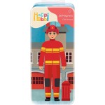 As company Happi Hobbi Happihobbi Magnet Tins City Heroes Educational Paper Magnets 1029-64074 / 3 5203068642747