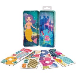 As company Happi Hobbi Happihobbi Magnet Tins Mermaid Princess Εκπαιδευτικοί Χάρτινοι Μαγνήτες 1029-64074 / 2 5203068641740