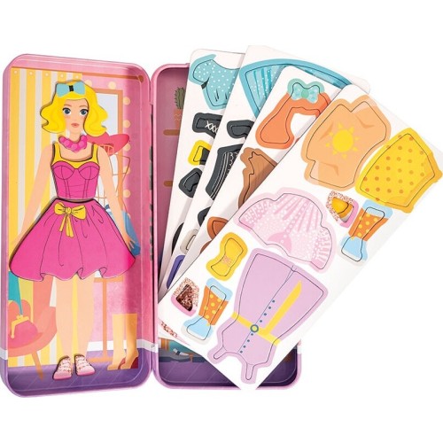 As company Happi Hobbi Happihobbi Magnet Tins Girl Εκπαιδευτικοί Χάρτινοι Μαγνήτες 1029-64074 / 1 5203068640743