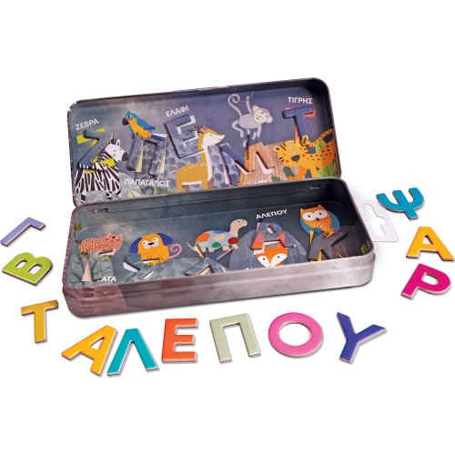 As company Happi Hobbi Happihobbi Magnet Tin Letters Educational Paper Magnets For 3+ Years 1029-64070 / 2 5203068641702