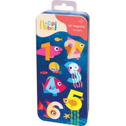 As company Happi Hobbi Happihobbi Magnet Tin Αριθμοί Εκπαιδευτικοί Χάρτινοι Μαγνήτες Για 3+ Χρονών 1029-64070 / 1 5203068640705