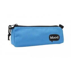 Keyroad School Pencil Case Blue With Zipper Mood Chrome 0072665 5205698115547