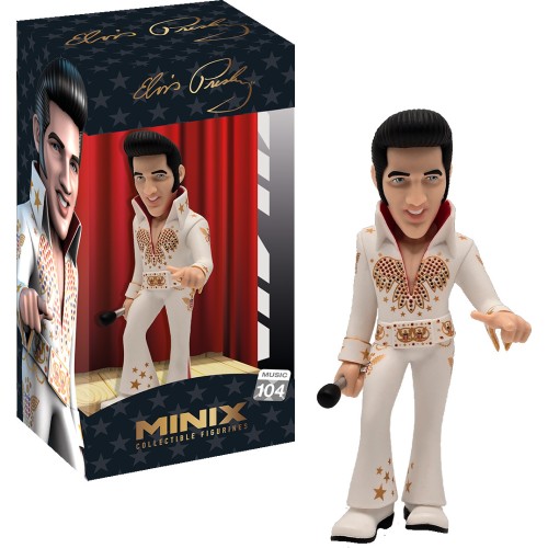 Minix Elvis Presley White Φιγούρα 12 Εκ MNXA7000 8056379179986