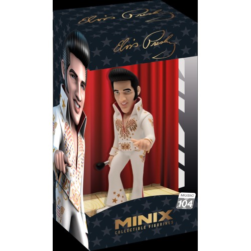 Minix Elvis Presley White Φιγούρα 12 Εκ MNXA7000 8056379179986