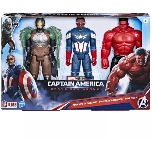 Hasbro Marvel Avengers Captain America: Brave New World Titan Hero Series Multipack F9295 5010996209764