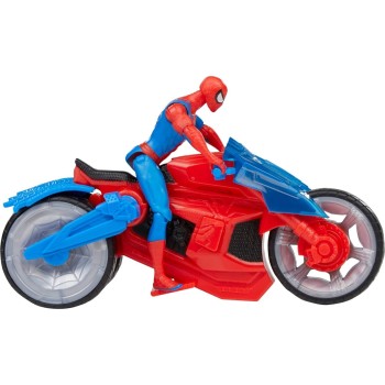 Hasbro Spiderman Spider-Man Web Blast Cycle Toy Set With 10-Cm Action Figure And 2 Web Proje F6899 5010996283955