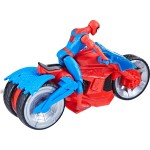 Hasbro Spiderman Spider-Man Web Blast Cycle Φιγούρα Δράσης 10 Εκ Με Μοτοσυκλέτα F6899 5010996283955