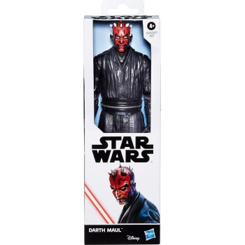 Hasbro Star Wars Titan Hero Series Darth Maul, Φιγούρα Δράσης 30 Cm G1278 5010996294852