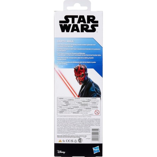 Hasbro Star Wars Titan Hero Series Darth Maul, Φιγούρα Δράσης 30 Cm G1278 5010996294852
