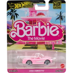 Mattel Hot Wheels Pop Culture Barbie The Movie 1956 Corvette HXD63 / JBL79 194735262991