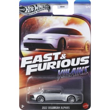 Mattel Hot Wheels Fast & Furious 2022 Delorean Alpha5 HNR88 / JBY38 194735266753