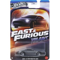 Mattel Hot Wheels Fast & Furious 2005 Aston Martin DB9 Όχημα Παιχνίδι HNR88 / JBY35 194735266685