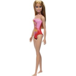 Mattel Barbie Pink Palm Tree-Print Swimsuit DWJ99 / HXX48 194735240982
