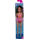 Mattel Barbie Beach Pink Palm Tree-Print Swimsuit Κούκλα DWJ99 / HXX48 194735240982