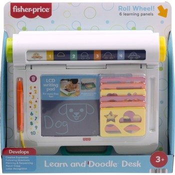 Mattel Fisher-Price Learn And Doodle Desk JDL70 194735287000
