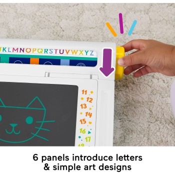Mattel Fisher-Price Εκπαιδευτικά Παιχνίδι Γραφείο Μαθαίνω Και Ζωγραφίζω JDL70 194735287000