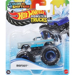 Mattel Hot Wheels Οχήματα Monster Trucks Χρωμοκεραυνοί Bigfoot Color Shifters Όχημα Παιχνίδι HGX06 / JCG99 194735270576