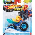 Mattel Hot Wheels Monster Trucks Color Shifters Duck 'N' Roll Vehicle HGX06 / JDV92 194735289332