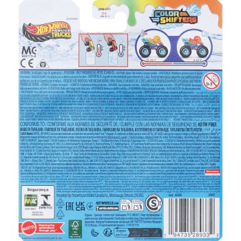 Mattel Hot Wheels Monster Trucks Color Shifters Duck 'N' Roll Vehicle HGX06 / JDV92 194735289332
