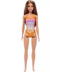 Mattel Barbie Tropical Pink And Orange Swimsuit Doll DWJ99 / HXX50 194735240999