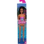 Mattel Barbie Beach Light Brown Hair Wearing Tropical Pink & Orange Swimsuit Κούκλα DWJ99 / HXX50 194735240999
