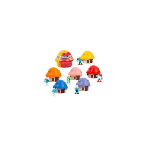 Giochi Preziosi The Smurfs Smurfs of House With A Supply & Figure Conduction PUF38000 8056379187561