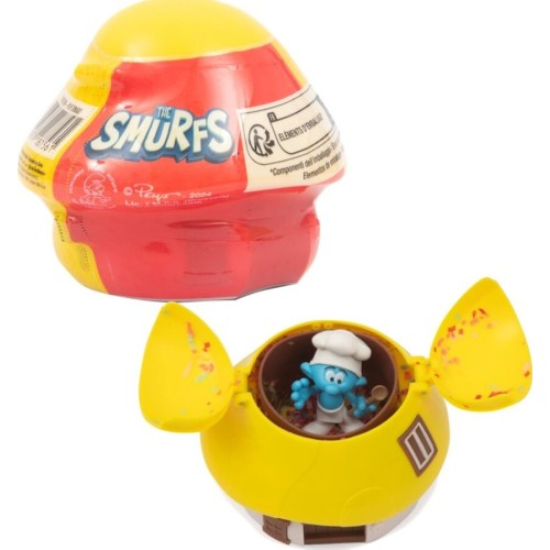 Giochi Preziosi The Smurfs Στρουμφάκια Σπιτάκι Με Κονφετί Έκπληξη & Φιγούρα - 1 Τμχ PUF38000 8056379187561