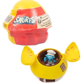 Giochi Preziosi The Smurfs Στρουμφάκια Σπιτάκι Με Κονφετί Έκπληξη & Φιγούρα - 1 Τμχ PUF38000 8056379187561