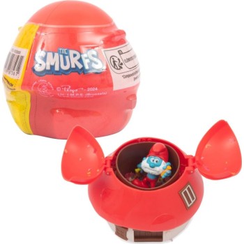 Giochi Preziosi The Smurfs Στρουμφάκια Σπιτάκι Με Κονφετί Έκπληξη & Φιγούρα - 1 Τμχ PUF38000 8056379187561