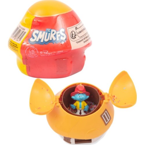 Giochi Preziosi The Smurfs Στρουμφάκια Σπιτάκι Με Κονφετί Έκπληξη & Φιγούρα - 1 Τμχ PUF38000 8056379187561