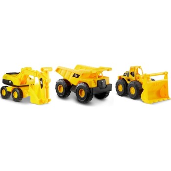 Giochi Preziosi CAT 18ek Work Vehicles. (3 Designs) CTE02000 8056379157762