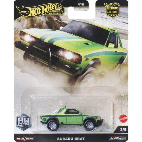 Mattel Hot Wheels Car Culture HW Off-Road Subaru Brat FPY86 / JBK72 194735262434
