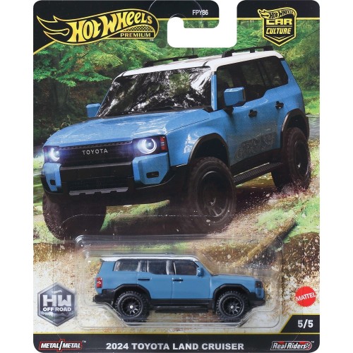 Mattel Hot Wheels Hw Premium - Αγωνιστικα HW 2024 Toyota Land Cruiser - 21A FPY86 / JBK52 194735262151